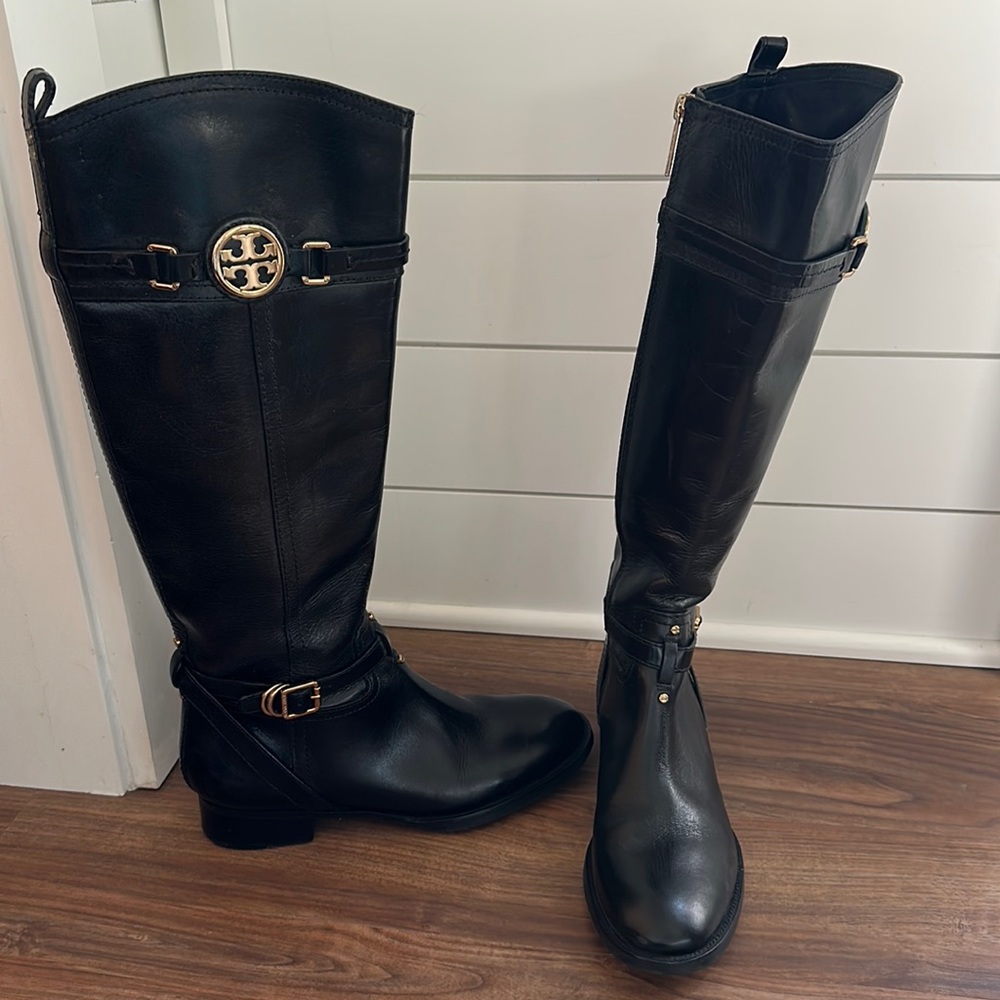 Tory Burch black boots